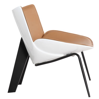 Living Room Furniture PU Upholstering Modern Reading Chair 68*77*66cm