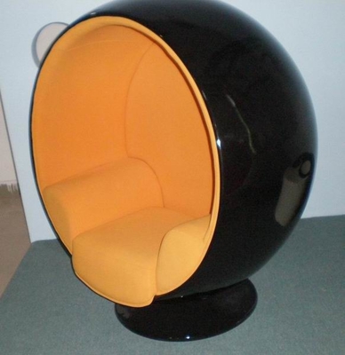 Eero Aarnio Modern Leisure Chair Fiberglass Ball Shape 102*90*120cm For Kids